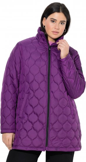 Ulla Popken HYPRAR Water-Repellent Quilted Jacket Plum - Jackor - 