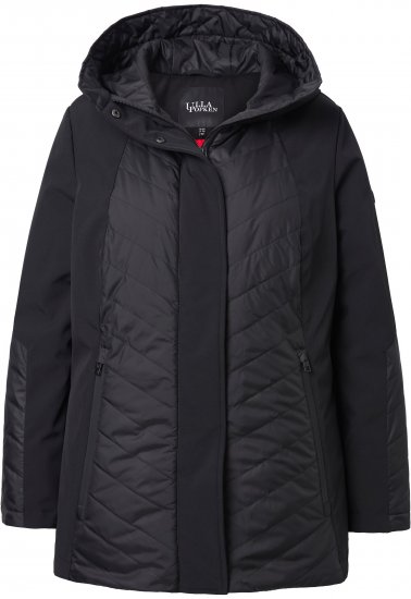 Ulla Popken HYPRAR Functional Softshell Jacket Black - Jackor - 