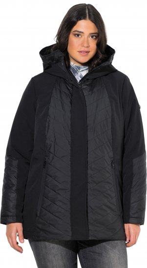 Ulla Popken HYPRAR Functional Softshell Jacket Black - Jackor - 
