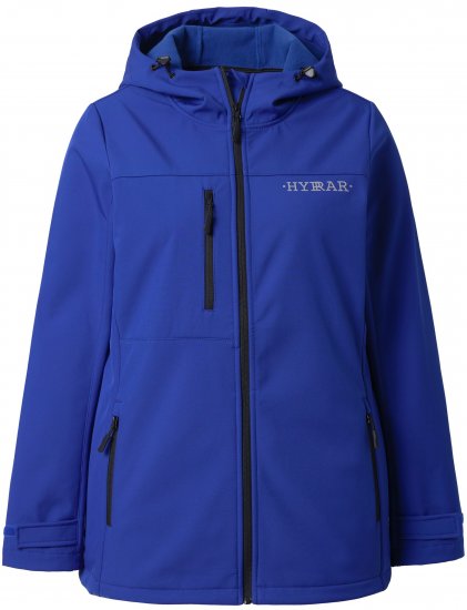 Ulla Popken HYPRAR Softshell Fleece Lined Jacket Capri Blue - Jackor - 
