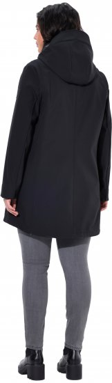 Ulla Popken HYPRAR Water Repellent Softshell Jacket Black - Jackor - 