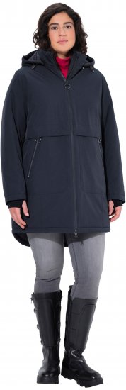 Ulla Popken HYPRAR Waterproof Windproof Breathable Jacket Black - Jackor - 