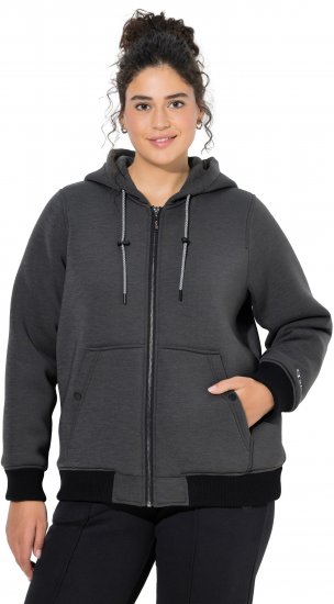 Ulla Popken Water-Repellant Softshell Jacket Black - Jackor - 
