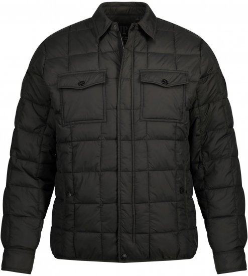 JP1880 Quilted Shirt Collar Jacket TALL Anthracite - TALL jackor - 