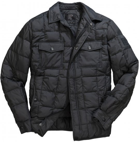 JP1880 Quilted Shirt Collar Jacket TALL Anthracite - TALL jackor - 