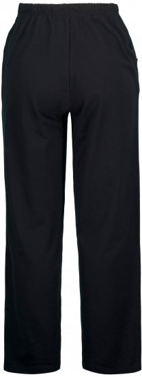 Ulla Popken Pull On Knit Straight Leg Pocket Pants Black - DAMKLÄDER 40-66 - 