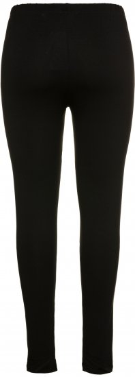 Ulla Popken Viscose Spandex Leggings Black - Jeans & Byxor i Stora Storlekar – Plus Size - 