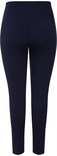 Ulla Popken Viscose Spandex Leggings Night Blue - Jeans & Byxor i Stora Storlekar – Plus Size - 