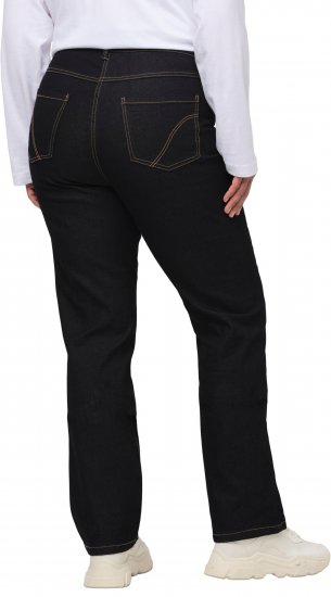Ulla Popken Regular Fit Mandy Stretch Jeans Dark Blue Denim - Jeans & Byxor i Stora Storlekar – Plus Size - 