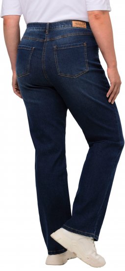 Ulla Popken Straight Leg Mandy Fit Stretch Jeans Blue Denim - Jeans & Byxor i Stora Storlekar – Plus Size - 