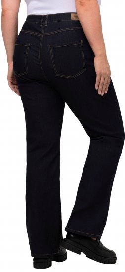 Ulla Popken Marie Fit Bootcut Stretch Jeans Dark Blue Denim - Jeans & Byxor i Stora Storlekar – Plus Size - 