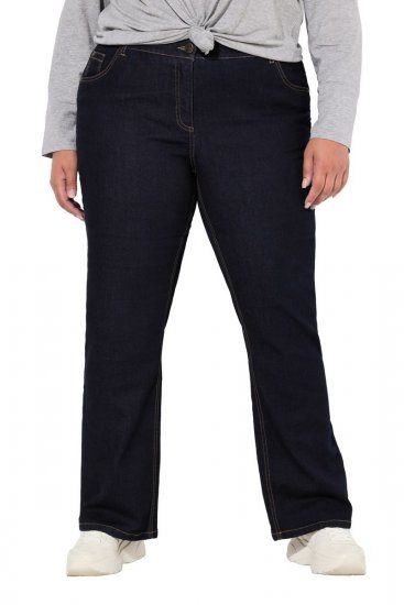 Ulla Popken Marie Fit Bootcut Stretch Jeans Dark Blue Denim - Ulla Popken - Ulla Popken – tysk plus size-mode