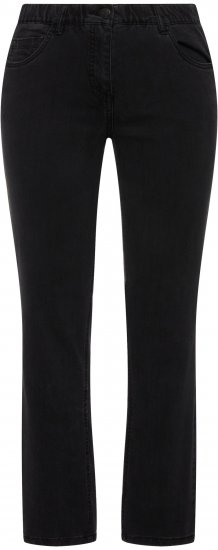 Ulla Popken Stretch Sarah Fit Skinny Jeans Black - Jeans & Byxor i Stora Storlekar – Plus Size - 