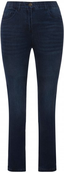 Ulla Popken Stretch Sarah Fit Skinny Jeans Blue Denim - Jeans & Byxor i Stora Storlekar – Plus Size - 