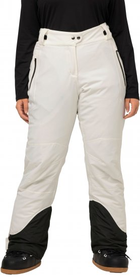 Ulla Popken HYPRAR Triple Function Ski Pants Snow White - Jeans & Byxor i Stora Storlekar – Plus Size - 