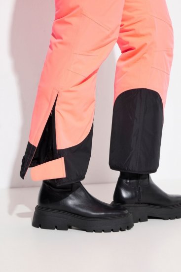Ulla Popken HYPRAR Triple Function Ski Pants Neon Pink - Skidkläder - 