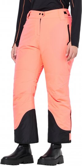 Ulla Popken HYPRAR Triple Function Ski Pants Neon Pink - Jeans & Byxor i Stora Storlekar – Plus Size - 