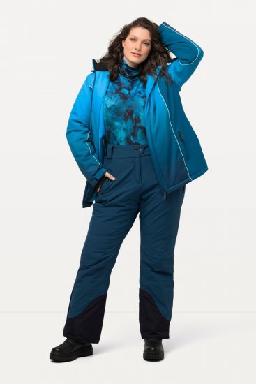 Ulla Popken HYPRAR Triple Function Ski Pants Teal - Skidkläder - 