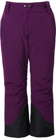 Ulla Popken HYPRAR Triple Function Ski Pants Grape Red - Jeans & Byxor i Stora Storlekar – Plus Size - 
