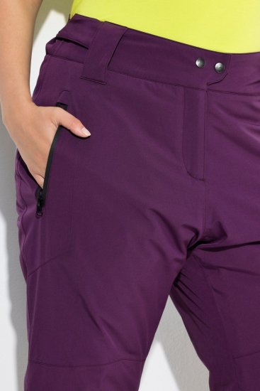 Ulla Popken HYPRAR Triple Function Ski Pants Grape Red - Skidkläder - 