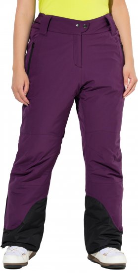 Ulla Popken HYPRAR Triple Function Ski Pants Grape Red - Jeans & Byxor i Stora Storlekar – Plus Size - 
