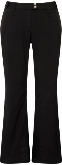 Ulla Popken Water Repellent Softshell Pants Black - Jeans & Byxor i Stora Storlekar – Plus Size - 