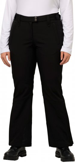 Ulla Popken Water Repellent Softshell Pants Black - Jeans & Byxor i Stora Storlekar – Plus Size - 
