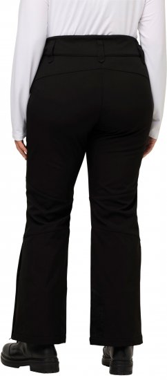 Ulla Popken Water Repellent Softshell Pants Black - Jeans & Byxor i Stora Storlekar – Plus Size - 