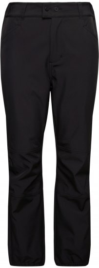 Ulla Popken Softshell Triple Function Fleece Lined Pants Black - Jeans & Byxor i Stora Storlekar – Plus Size - 