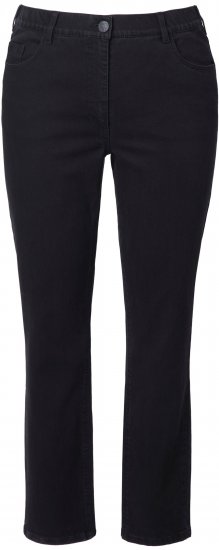 Ulla Popken Stretch Fit Jeans Black - Jeans & Byxor i Stora Storlekar – Plus Size - 