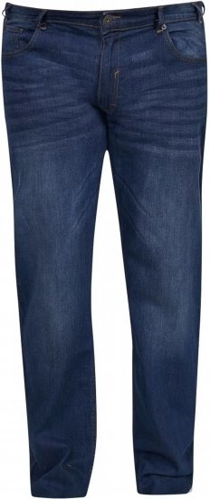 North Latitude 01136 Mick Elastic Jeans Blue - Jeans & byxor - Stora Jeans och Stora Byxor