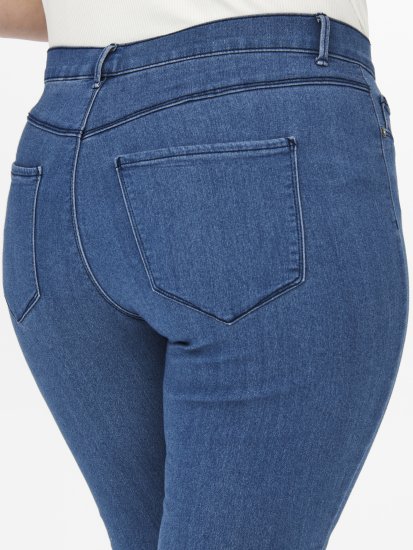 Only Carmakoma Thunder Life Skinny Fit Jeans Blue - Skinny fit - 