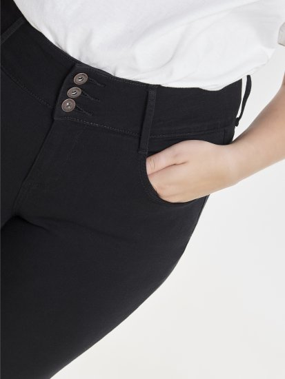 Only Carmakoma Anna Life Skinny Jeans Black - Jeans - 