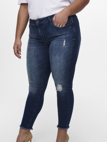 Only Carmakoma Willy Skinny Fit Jeans Blue - Jeans - 