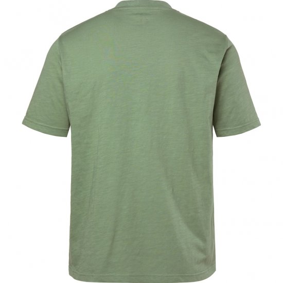 JP1880 T-Shirt Short Sleeve Chest Print Eucalyptus Green - T-shirts - Stora T-shirts - 2XL-14XL