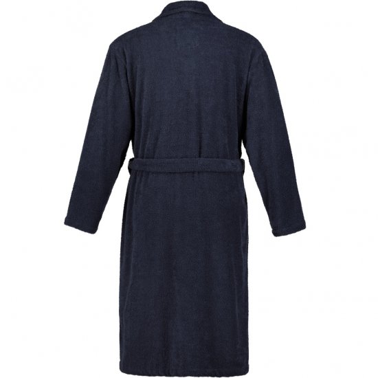 JP1880 Bathrobe Extra Soft Terry Cloth Dark Navy - Underkläder & badkläder - Stora underkläder för män