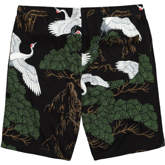 JP1880 Bermuda Shorts All-over Print Black - Shorts - Stora shorts W40-W60