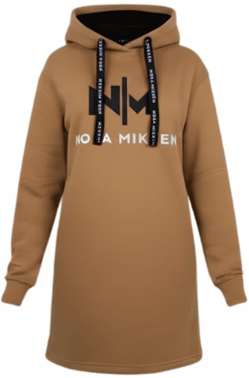 Nora Mikken KADRI Long Hoodie Camel - Tröjor & hoodies - 