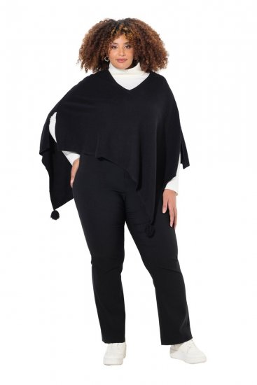 Ulla Popken Basic Long Sleeve Slim Fit Turtleneck Natural - Collegetröjor & hoodies - Mjuka tröjor och hoodies i stora storlekar