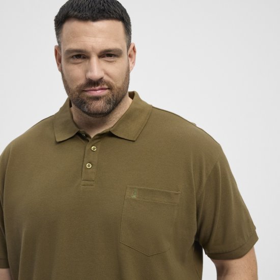 North Latitude Polo Pique Short Sleeve Green - Pikétröjor - Stora pikétröjor - 2XL-8XL