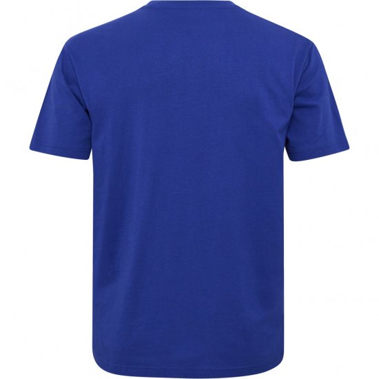 North Latitude T-shirt Printed Short Sleeve Blue - T-shirts - Stora T-shirts - 2XL-14XL