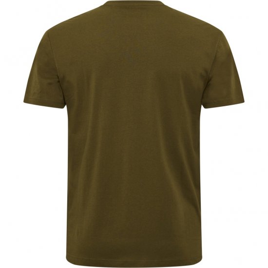North Latitude T-Shirt Printed Short Sleeve Green - T-shirts - Stora T-shirts - 2XL-14XL