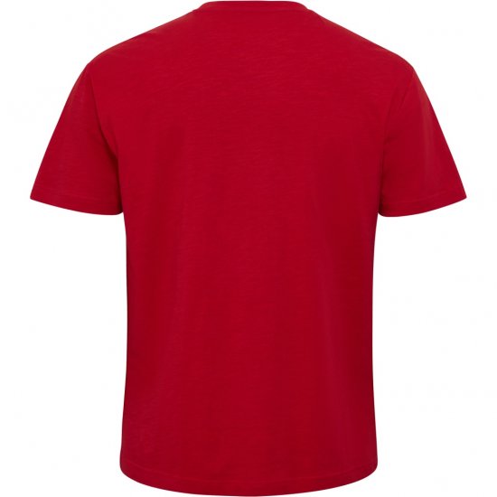 North Latitude T-Shirt Printed Short Sleeve Red - T-shirts - Stora T-shirts - 2XL-14XL