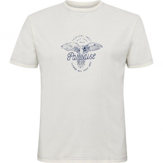 North Latitude T-Shirt Printed Short Sleeve White - T-shirts - Stora T-shirts - 2XL-14XL