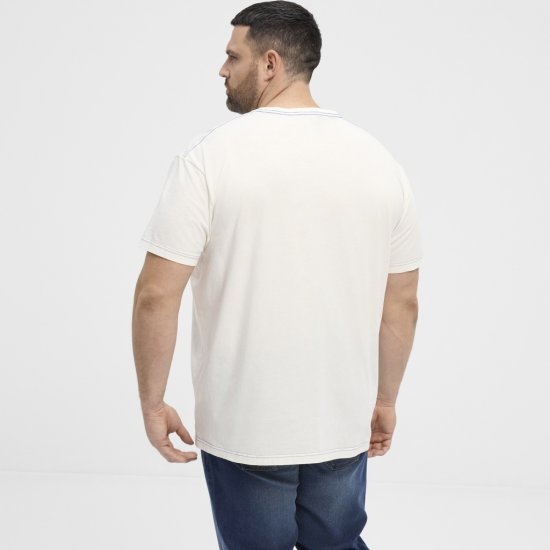 North Latitude T-Shirt Printed Short Sleeve White - T-shirts - Stora T-shirts - 2XL-14XL