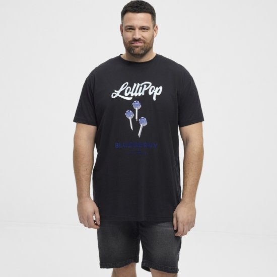 North Latitude T-Shirt Lollipop Black - T-shirts - Stora T-shirts - 2XL-14XL