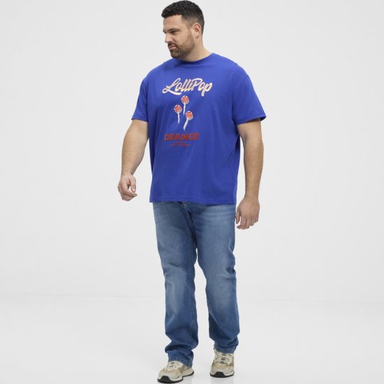 North Latitude T-Shirt Lollipop Blue - T-shirts - Stora T-shirts - 2XL-14XL