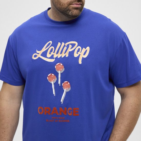 North Latitude T-Shirt Lollipop Blue - T-shirts - Stora T-shirts - 2XL-14XL