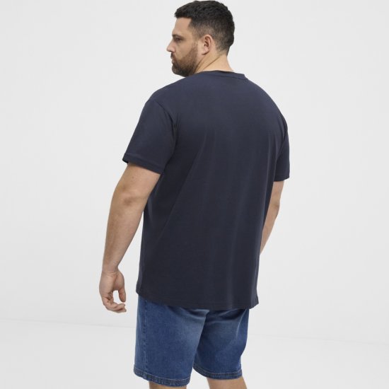 North Latitude T-Shirt Ice Cream Navy - T-shirts - Stora T-shirts - 2XL-14XL