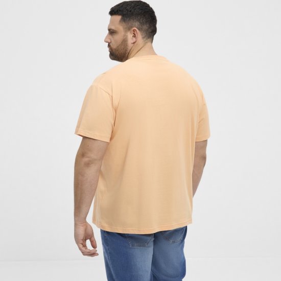 North Latitude T-Shirt Summer Peach - T-shirts - Stora T-shirts - 2XL-14XL